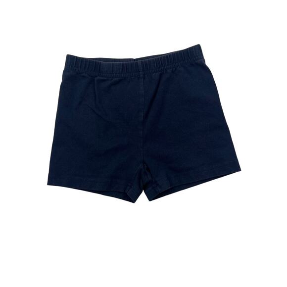 Hanna Andersson Navy Bright Basics Tumble Shorts - Picture 1 of 6
